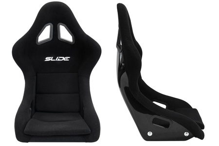 Racing seat SLIDE GT Kids Suede Black