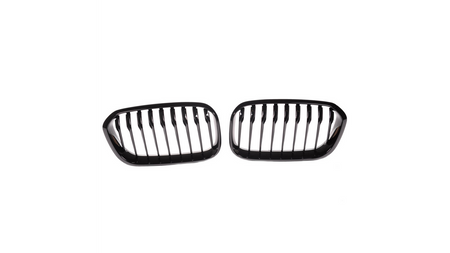 Grill BMW 1 F20 F21 Facelift pojedyncze żeberka Gloss Black