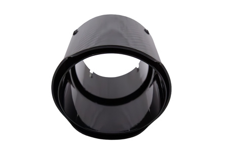 Końcówka tłumika 89mm wejście 76mm Carbon Gloss