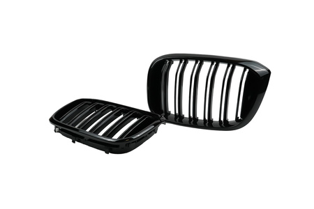 Grill BMW X3 G01 F97 X4 G02 F98 podwójne żeberka Gloss Black