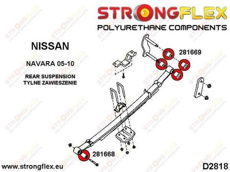 Shackle bushing SPORT