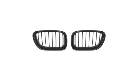 Grill BMW X5 E53 pojedyncze żeberka Matt Black