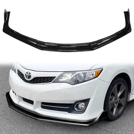 Diffuser Toyota Camry SE VII XV50 Zderzak Przód Gloss Black Front Bumper Gloss Black