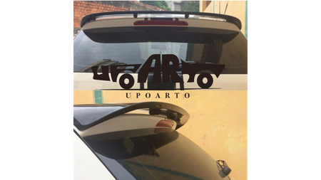 Spoiler Volkswagen POLO V Gloss Black