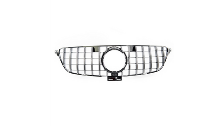 Grill Mercedes-Benz GLE W166 C292 Facelift GT Chrome & Black DAMAGED