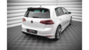 Splitter Volkswagen Golf 7 R Rear Side Street Pro Black