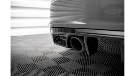Dokładka Audi TT 8S S-Line Zderzak Tył Gloss Black