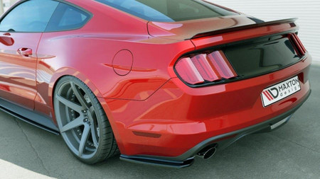 Splitter Ford Mustang VI Tył Boczne Gloss Black