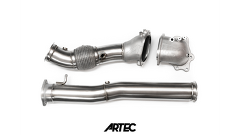 Mitsubishi Evo 10 4B11T 3.5" Cast Dump / Front Pipe - Version 2