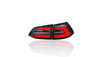 Lights Volkswagen Golf 7 Variant Rear Full LED Red/smoke