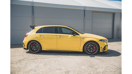 Dokładka Mercedes-Benz A W177 A45S Progi Gloss Black