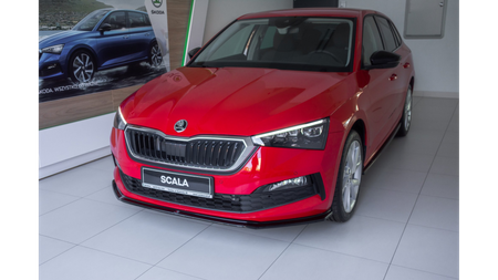 Splitter Skoda Scala Front v.3 Gloss Black