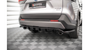 Splitter Toyota RAV4 V Rear Central with Diffuser Gloss Black