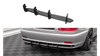 Diffuser BMW 3 E46 Rear Street Pro Black-Red