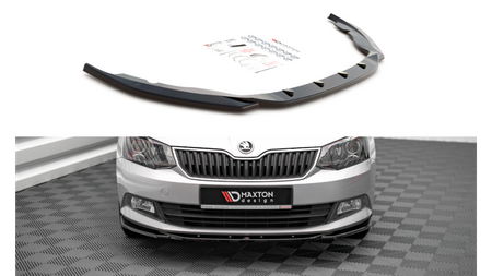 Splitter Skoda Fabia III Front v.2 Gloss Black