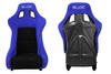 Fotel sportowy SLIDE KS2 Premium Black & Purple Welur Black Glitter