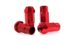 Wheel lug nuts JBR 50mm M12 x1,5 Red