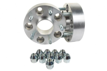 Bolt-On Wheel Spacers 25mm 71,6mm 5x127