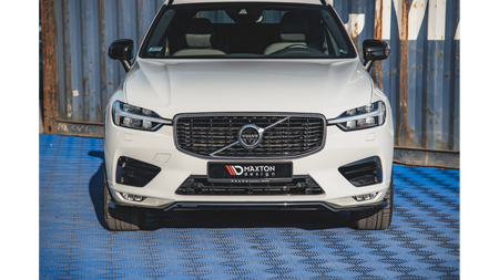 Splitter Volvo XC60 II R-Design przód v.1 Gloss Black