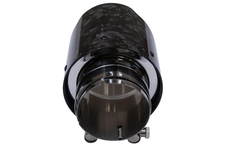 Końcówka tłumika 114mm wejście 76mm Carbon Gloss