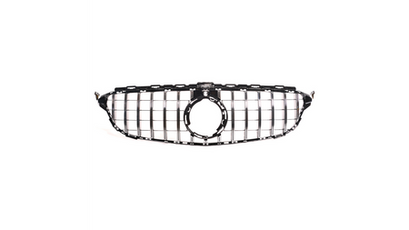 Grill Mercedes-Benz C W205 S205 A205 C205 Facelift GT Chrome Camera