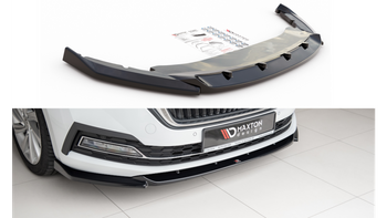 Splitter Skoda Octavia IV przód v.1 Gloss Black
