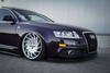 Front Splitter Audi A6 S-Line C6 FL  - Gloss Black