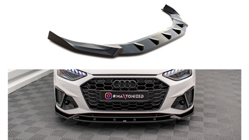 Splitter Audi A4 B9 Facelift S-Line Front v.1 Gloss Black