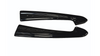 Splitter Audi RS7 Facelift Rear Side v.1 Gloss Black