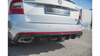 Dokładka Skoda Octavia III Facelift RS Zderzak Tył v.2 Gloss Black