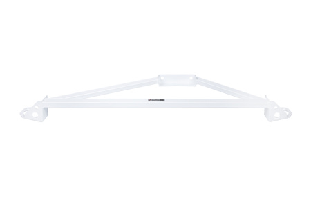Front upper strut bar Honda Civic V VI CRX Del Sol 3 punktowa White