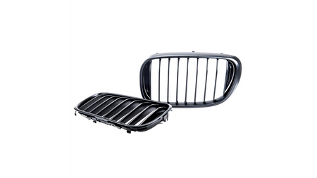 Grill BMW 7 G11 G12 pojedyncze żeberka Matt Black