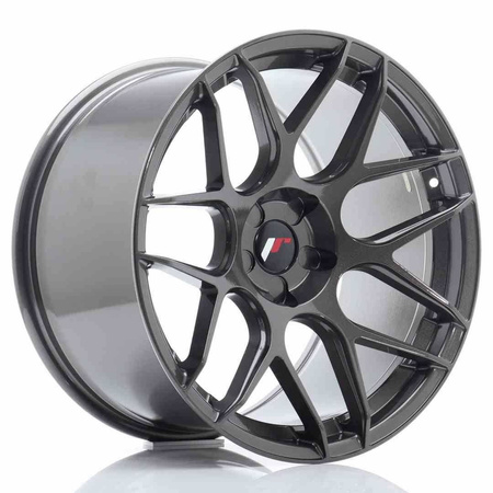 JR Wheels JR18 19x11 ET15-30 5H Blank Hyper Gray