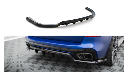 Splitter BMW X5 G05 Facelift M-Pack Rear Central with Diffuser v.1