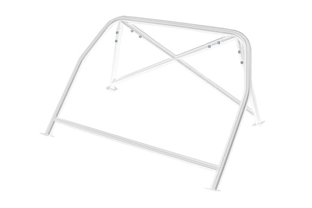 Bolt-in Half Roll Cage Honda CRX ED9 EE8 White