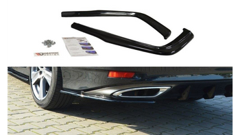 Splitter Lexus GS IV Facelift Rear Side Gloss Black