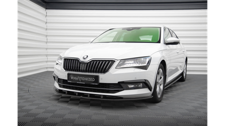 Splitter Skoda Superb III Front v.3 Gloss Black