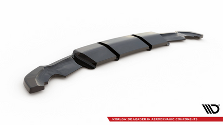Splitter Renault Clio RS IV Tył Środkowy z Dyfuzorem