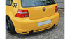 Splitter Volkswagen Golf IV R32 Tył Środkowy Gloss Black