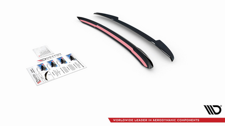 Spoiler Cap Audi A4 B9 Avant v.2 Gloss Black