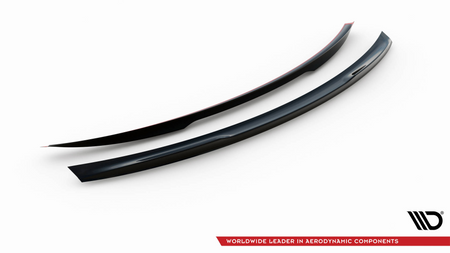 Spoiler Cap Mercedes-Benz S W223 Gloss Black 3D Gloss Black