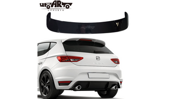 Spoiler SEAT LEON Gloss Black