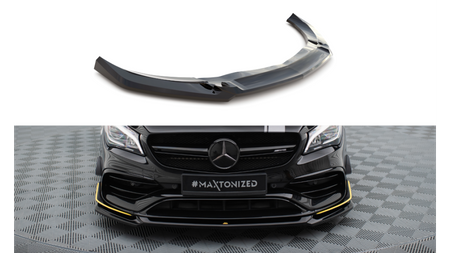 Splitter Mercedes-Benz CLA 45 Aero C117 Facelift Front v.4