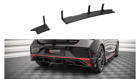 Diffuser Hyundai I20 N III Rear Street Pro Black-Red