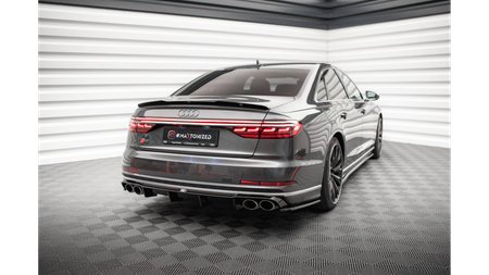 Diffuser Audi S8 D5 Rear Valance Gloss Black