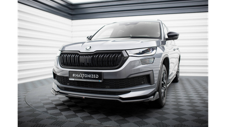 Front Splitter V.2 Skoda Kodiaq Sportline Mk1 Facelift