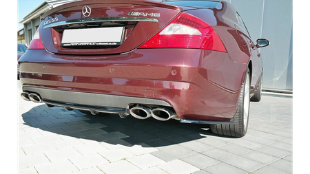 Diffuser Mercedes-Benz CLS C219 55AMG Rear Gloss Black