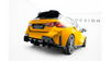Dyfuzor BMW 1 F70 M-Pack Tył Street Pro Black + Gloss Flaps