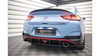 Diffuser Hyundai I30 III Facelift N Fastback Rear Street Pro Red