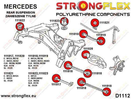 Rear subframe - front bush